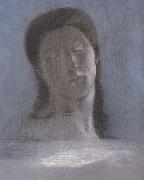 Odilon Redon les yeux clos Spain oil painting artist